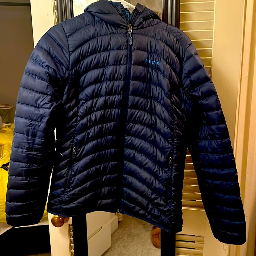 Marmot hooded puffy
